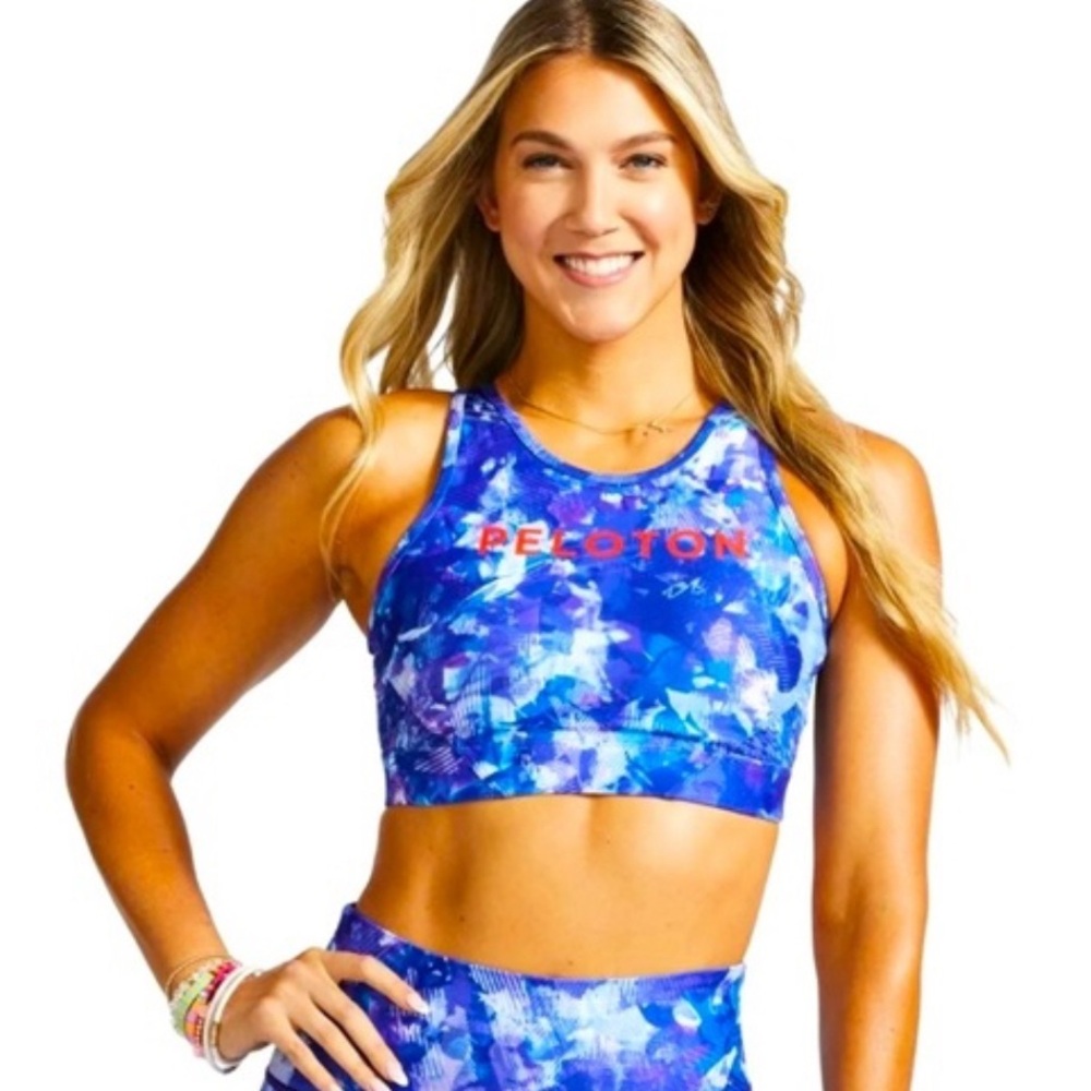 Peloton Women’s Blue Moves Sports Bra